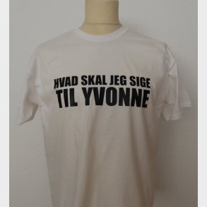 Hvad skal jeg sige til Yvonne