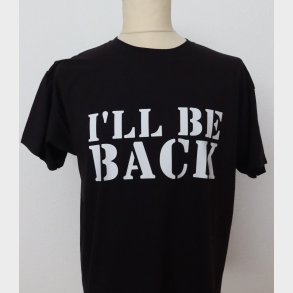 I'll be back