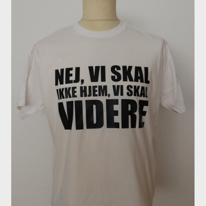 Nej, vi skal ikke hjem, vi skal videre