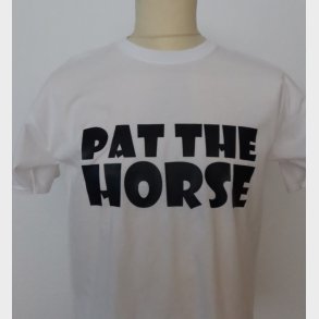 Pat the horse
