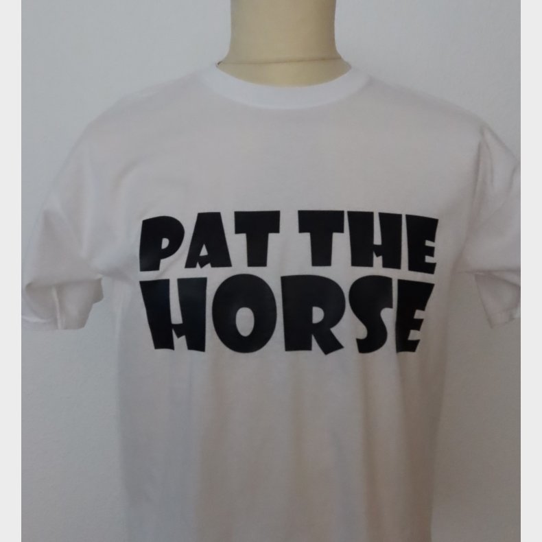 Pat the horse