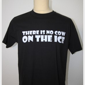 There is no cow on the ice